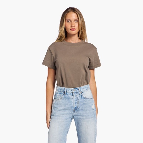 nuuds Tops - New Nuuds Everyday T-Shirt Bodysuit Mocha • S